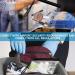 Clear Travel Toiletry Bags Airport Security Liquids Bags Travel Bags for Toiletries 20x20cm TSA Approved Travel Accessories Makeup Bags Holiday Essentials Luggage for Men Women - Buy Online on SooperMarket.com