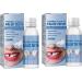 WTTFC Temporary tooth repair set for missing broken teeth heat pearls dental tooth filling material thermal adhesive passport pearls vampires fake dentures for Halloween cosplay 60g