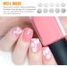 minkissy 1 Set Nail Plate Nail Print Tool Nail Art Stamping Nail Jelly Stamper Nail Image Plate Nail Art Images Silicone Nail Tools Nail Printing Template Image Board Steel Plate Manicure - Buy Online on SooperMarket.com