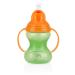 Nuby No-Spill Flip N' Sip Clik-It Cup with 360 Straw 8oz - Multicolor - Buy Online on SooperMarket.com