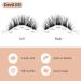 14 Pairs D Curl Cluster Lashes - 140 PCS DIY Individual Wisps, Reusable Segments for Professional Makeup - Devil 05-D - Buy Online on SooperMarket.com