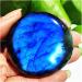 Natural Crystal Rough Natural Labradorite Stone Crystal Palm Stones Plaything Crystals and Home Decoration 1PC Home Collections (Color : 150-160g) - Buy Online on SooperMarket.com