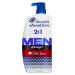 Head & Shoulders Old Spice Swagger Anti-Dandruff 2-in-1 Shampoo + Conditioner 835ML NEW Version 835 ml (Pack of 1)