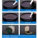 JJC 55mm VND Variable ND Filter for Nikon D5600/D3500/D3400/D7500 & Sony A7 Series - ND2-2000 Fader for 18-55mm & 28-70mm Kit Lenses - Buy Online on SooperMarket.com