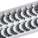 3D False Eyelashes - Handmade Natural Look Fluffy Strip Lashes | Multipack of 10 Pairs (Hyal01W) - International Shipping Available - Buy Online on SooperMarket.com