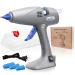 Hot Glue Gun  BLEDS Full-Size Glue Gun 80 & 120W  Stand-Up Large Glue Guns Anti-Dripping Dual High Temp Hot Melt Glue Gun With 12 Glue Sticks for Craft Art Creative Office Decor DIY Quick Repairs