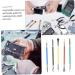 Hemoblo 10 STK Schaber Kit | Mobile Phone Repair Tool & Sticker Remover | Stainless Steel Spy Stick for Cellphone & Tablet Repairs - Buy Online on SooperMarket.com