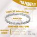 EnerCoppeX Magnetic Ankle Bracelet for Women Stainless Steel Lymph Detox Anklet 3500 Gauss Effective Magnet (SAC-0189S) - Buy Online on SooperMarket.com