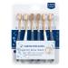 Rissunkv toothbrush soft toothbrush with soft bristles |Six-Pack toothbrush Extra soft ultra-like toothbrush with a wide head design soft toothbrushes for adults in gum loss