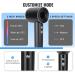 Professional Ionic Hair Dryer - 1800W Fast Drying Blow Dryer with Concentrator Nozzle for Home & Travel - Lightweight & Quiet (Black - Buy Online on SooperMarket.com