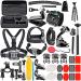 Enzemit 50-in-1 Action Camera Accessories Kit for GoPro Hero 10 9 Max 8 7 6 5 4 3 3+ 2 1, DJI OSMO Action SJ4000/5000/6000