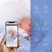 iBaby M2C WiFi Baby Monitor Camera 1080P FHD Audio Night Vision Wall Mount Kit | 2021 Updated HD Video & Audio Quality with Motion Crying Alerts | White M2C with Flexible Tail - Buy Online on SooperMarket.com