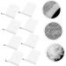 PLAFOPE 8pcs Soap Mesh Bag Soap Scrubber Pouch Drawstring Soap Pouch Foam Mesh Bag for Shower Bath Fabric 14x10cm Dark Grey - Buy Online on SooperMarket.com