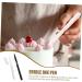 HOLIDYOYO 2pcs Can Be Food Coloring Pen Cake Edible Marking Pen Edible Pen Baking Chocolate Mark Pen Plastic Black White - Buy Online on SooperMarket.com