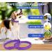 Flea Collar for Dogs 2-Pack Purple | 8 Months Protection | Prevent, Control, & Treat Fleas and Ticks | Adjustable 25 Inch | Free Comb Included - Buy Online on SooperMarket.com