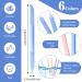 Glass Cuticle Pusher Set - Double Sided Trimmer & File with Case | Manicure Stick for Precision Filling & Removal - 6 Colors - Buy Online on SooperMarket.com