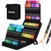 Eglyenlky Dual Brush Pens, Markers for Adult Coloring - 100 Colors Dual Tip Brush Pens with Fine Tip and Brush Tip for Adult Kids Drawing Lettering Calligraphy Sketching Christmas Gift (Black Set) 100 Colors-Black