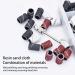 Wisebom 75 Piece Sanding Sleeve Set Accessories Sanding Caps 80/120/180GRIT Sanding Sleeves for Manicure Nail Design Pedicure Nail Art for Precise Sanding and Polishing - Buy Online on SooperMarket.com
