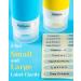 Upgrade Your Travel: Leak-Proof 5-Pack Toiletry Bottles & TSA Approved Bag - Colorful Labels Included - Buy Online on SooperMarket.com