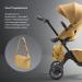Stokke Xplory X Wrap Pocket - Versatile Shoulder Bag & Backpack Includes Foldable Diaper Pad UPF 50+ Water-Repellent Easy to Clean - Golden Yellow - Buy Online on SooperMarket.com