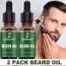 Beard Growth and Grooming Kit with Beard Oil and Balm - Christmas Gifts for Men - Orange Beard Kit with Wash, Comb, and Brush - Buy Online on SooperMarket.com
