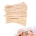 50PC Wooden Wax Applicator Sticks for Eyebrows & Face Hair Removal | Professional Quality Wax Spatulas - Buy Online on SooperMarket.com