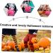 HOMSFOU 3 Pcs Glowing Crackle Purple Pumpkin Fall Pumpkin Decor Halloween Party Decorations Fall Centerpieces Trick or Treat Candy Buckets Halloween Paper Lantern Accessories Rural Plastic - Buy Online on SooperMarket.com