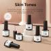 Modelones Nude Gel Nail Polish Set - 6 Colors for Manicure & Nail Art - Skin Tone Soak Off Gel Kit - Perfect Gift - Buy Online on SooperMarket.com