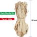 600g Natural Raffia Paper Ribbon for Florist Crafts & Christmas Gift Wrap - 12 x 50g Bundles - Buy Online on SooperMarket.com