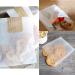 200 Pack Plain Glassine Wax Paper Sandwich Bags - Grease Resistant Parchment White Glossy - 7 x 6 x 1 Inches - Food Snack Wraps Baggies Sleeves - 200 Count - Buy Online on SooperMarket.com