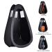 AW Black Portable Spray Tanning Tent Pop Up Booth | Sunless Waterproof with Clear Window & Carry Bag | 49x45x84 - Perfect for Makeup & Painting - Buy Online on SooperMarket.com