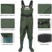 LANGXUN Kids Chest Waders - Lightweight & Breathable PVC Fishing Waders for Toddlers & Children - Waterproof Hutting Waders for Boys & Girls - Age 4/5 - Buy Online on SooperMarket.com