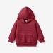 PatPat Toddler Hoodie | Burgundy Hooded Sweatshirt for Toddler 1-2 Years - Buy Online on SooperMarket.com