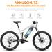 Anzome eBike Battery Protective Cover - 30-41 cm | Extend Battery Life & Protect Against Cold & Dirt for Bosch Haibike KTM Cube | Essential eBike Accessories - Buy Online on SooperMarket.com
