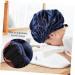 Adjustable Buckle Silk Night Cap Set - 2pcs Tibetan Green Women's Spa & Shower Bonnets - Buy Online on SooperMarket.com