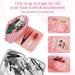 Bestauty 2-in-1 Hair Tools Travel Bag | Heat Resistant Mat for Curling Irons & Straighteners | Pink Storage Solution for Hair Styling Tools - Buy Online on SooperMarket.com
