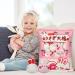 HXPLN Bunny Plush Pillow - Cute Kawaii Pudding Snack Pillow with Bunny Dolls - Creative Gift for Teenagers and Children - Buy Online on SooperMarket.com