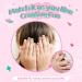 144Pcs Kids Christmas Style Press on Nails | Quick Stick on Fake Nails for Girls | Full Cover Acrylic Nail Kit | Children's Nail Decoration Set - Buy Online on SooperMarket.com