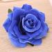 OSALADI Flower Hair Accessories Artificial Floral Hair Clip Big Rose Flower Hairpin Wedding Bridal Barrette Elegant Brooch Accessories for Women Girl Bridal Blue White Roses Artificial Flowers - Buy Online on SooperMarket.com