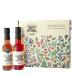 Womersley Gourmet presentation gift box with recipe cards - British Fine Fruit Vinegar for cooking salad dressing marinades Great Taste Award Winners (2 x 150ml)