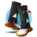 Alpine value gaiters waterproof German start-up protected in hiking hunting snow winter rain gaiters rainstulps for men and women m black