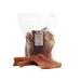 Pet food Schwenner beef head skin panels dried - Dog snacks dental dog - dog chewing items 1000g beef head skin plates 1 kg (1 Pack)