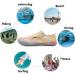 Quick Dry Barefoot Aqua Swim Water Shoes for Women Men - Beach Hiking Diving Boating River Outdoor Sports - Size 8 Women/6.5 Men - Velabeige - Buy Online on SooperMarket.com