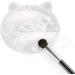  2-Pack Makeup Brush Cleaning Mat Cute Cat Ear Design Silicone Portable Brush Cleaner Pad Washing Tools with Suction Cups US Patent Registered (Black+White) - Buy Online on SooperMarket.com