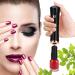 Electric Nail Lacquer and Glue Shaker for Eyelash Extensions - Handsfree Time Saving Tool with 2 Connectors, 9 Caliber Sizes, Even Liquid Mixing - Black - Buy Online on SooperMarket.com
