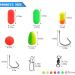 Pompano Rigs Making Kit - Surf Fishing Rig with 210pcs of Bottom Rig Parts, Snell Floats, Beads, Circle Hooks, Swivels, and Snaps - Saltwater Fishing Accessories for Surf Fishing - Buy Online on SooperMarket.com