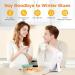 LASTAR Sun Light 10 000 LUX UV-Free Daylight Lamp with Memory Function 5 Adjustable Brightness Levels and 4 Timer Funtion Sunlight Lamp Compact Size for Winter Blues Wall Mountable Support Smart Plug Light White - Buy Online on SooperMarket.com