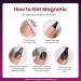 Beetles Gel Nail Polish Kit - 6 Colors Holographic Cat Eyes Red Navy Blue Purple Glitter Black Set with Magnet, LED Lamp - DIY Manicure Kits for Women - Buy Online on SooperMarket.com