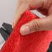 Scrub Sponge Brush with Handle Tub and Tile Cleaning Brush for Cleaning Bathroom Multiple Use Sponge Brush Scrubber Red - Buy Online on SooperMarket.com