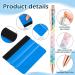 Craft Vinyl Weeding Tools Set - 2pcs Retractable Pin & Glitter Weeding Pens + Felt Squeegees for Adhesive Vinyl - Essential Craft Tool Kit - Buy Online on SooperMarket.com